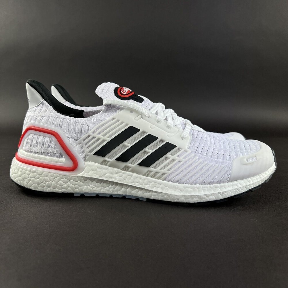 Adidas Men's Ultraboost CC_1 DNA White Black Vivid Red Shoes GZ0439 Sizes 9-13